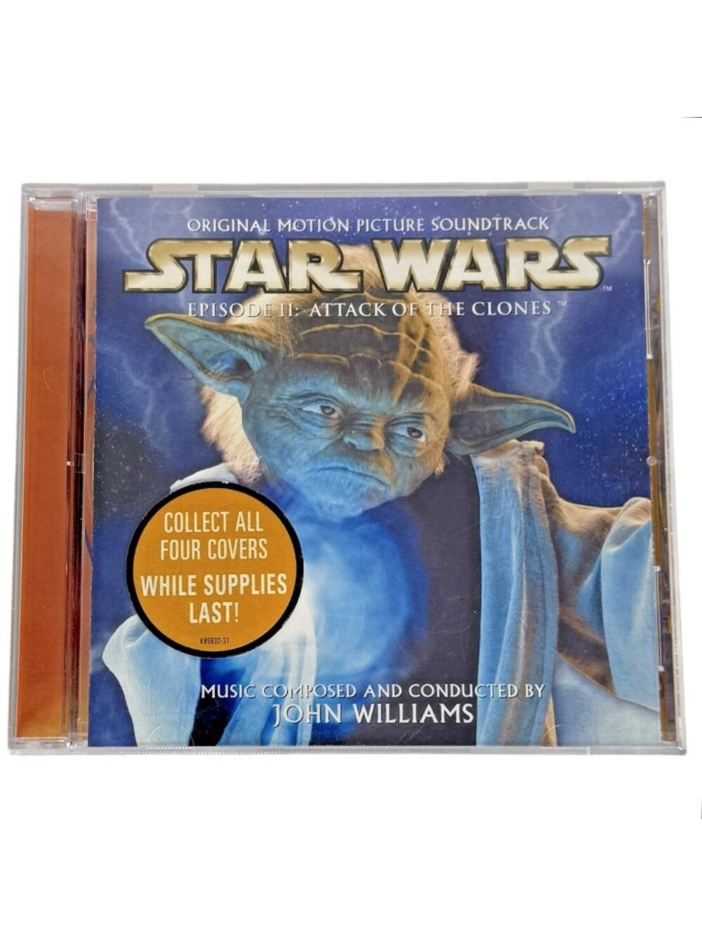 Star Wars Episode II Attack of the Clones CD Movie Soundtrack Yoda John Williams